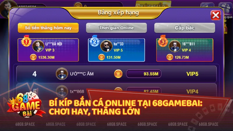 Bí kíp bắn cá online tại 68gamebai_ Chơi hay, thắng lớn