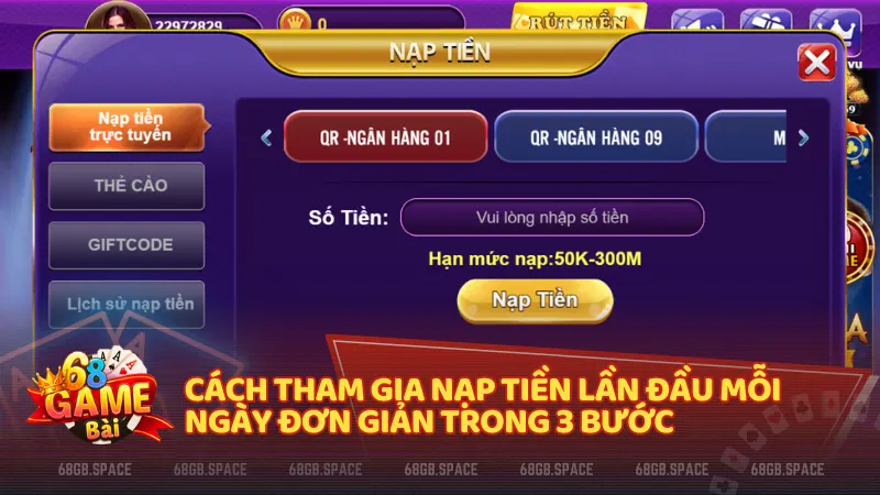 Chỉ cần thực hiện ba thao tác cơ bản là bạn đã có thể nhận thưởng mỗi ngày