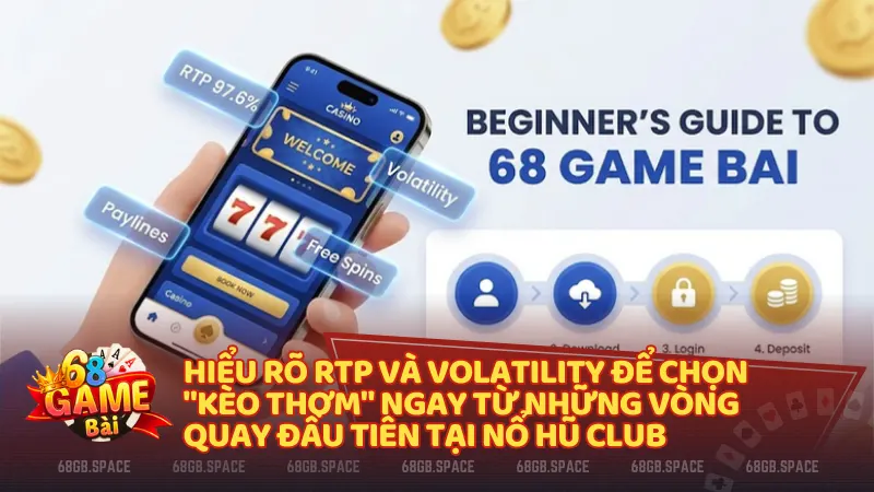 Khởi đầu hành trình săn Jackpot dễ dàng với lộ trình dành riêng cho người chơi mới tại 68gamebai