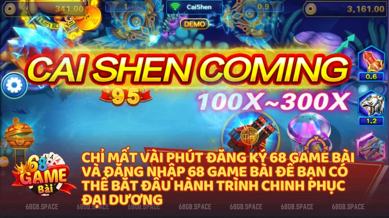 Chỉ mất vài phút đăng ký 68 game bài và đăng nhập 68 game bài để bạn có thể bắt đầu hành trình chinh phục đại dương ngay hôm nay.